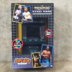 Basic Fun WWE WrestleMania Steel Cage Challenge Mini Arcade Classic Color Screen